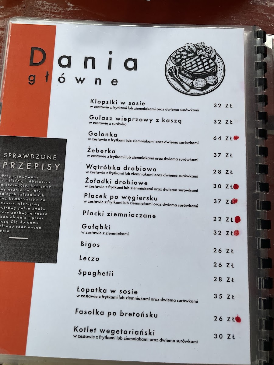 Menu Zajazd Alusia-4